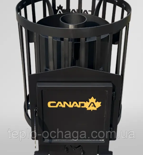 ПЕЧЬ ДЛЯ БАНИ БОЧКА 15 М³ БЕЗ ВЫНОСА