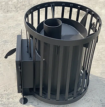 ПЕЧЬ ДЛЯ БАНИ БОЧКА 15 М³ БЕЗ ВЫНОСА, фото 3