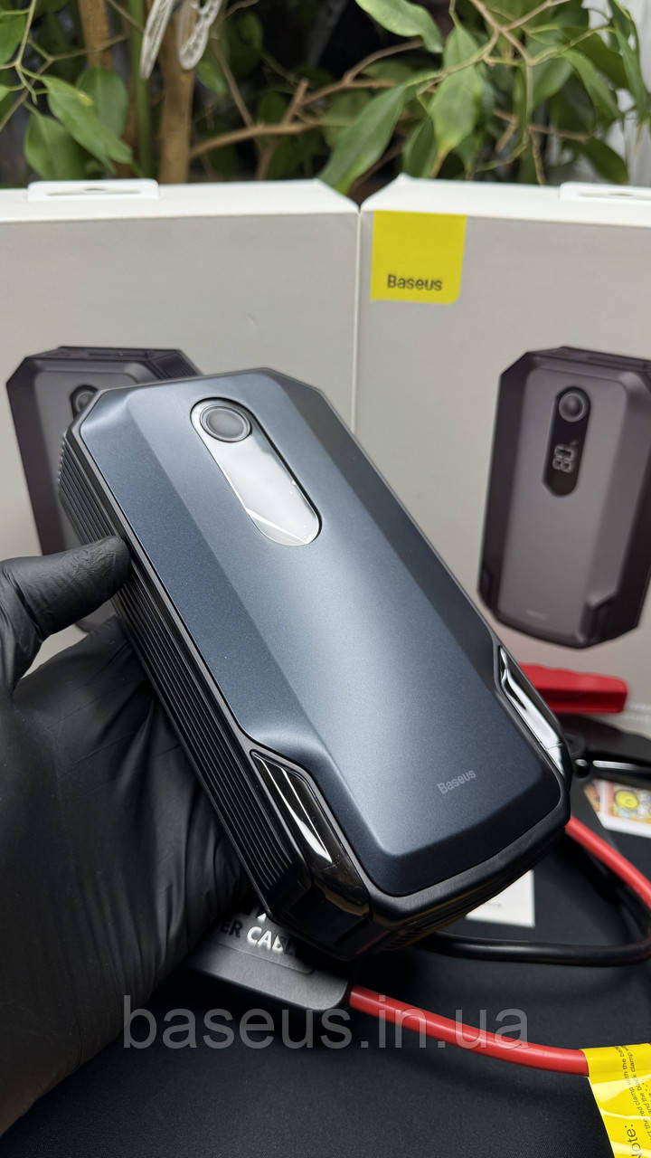 Пусковий пристрій, бустер для автомобілів 12V Базеус Baseus Jump Starter 20000 mAh, чорний, фото 1