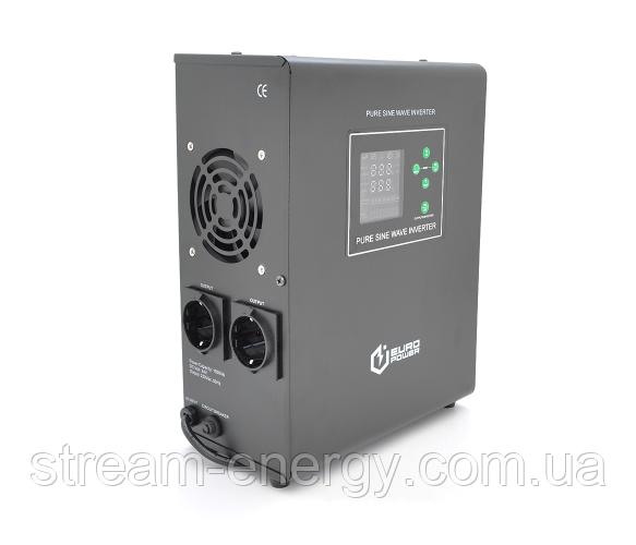 ДБЖ з правильною синусоїдою Europower EPWM-MPS-1500/24 (1050 Вт) 5/10/15/20А, фото 1