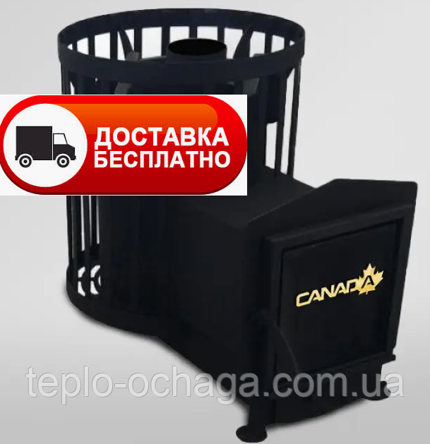 ПІЧ ДЛЯ БАНИ БІЧКА 20 М3 З ВИНОСОМ