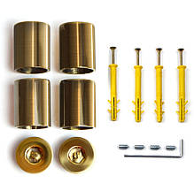 Водяна рушникосушарка NAVIN Ретро 500 х 800  під бронзу, фото 4