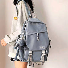 Жіночий повсякденний рюкзак, шкільний рюкзак 1335 Blue