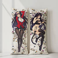Аниме Дакимакура Юмэко Джабами Безумный азарт (подушка обнимашка) 120*40 см