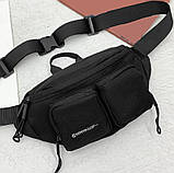 Сумка чоловіча на пояс чорна (20263186), фото 2