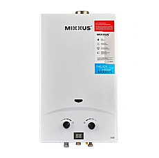 Газова колонка Mixxus GWH-0710 BASIC TURBO WHITE турбована 10 л/хв (WH0028)