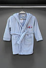 Подростковый халат для мальчиков хлопковый 9-11p (134-146 см) Pupilla Jimmy Туреччина