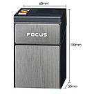 Зажигалка usb UKRAINE с футляром в подарочной упаковке LG-263U3, фото 4