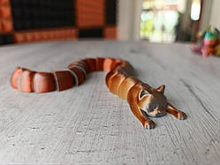 Довгий рухливий кіт