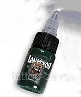 Фарба для тату зелена 15 мл