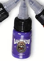 Тату фарбу фіолетова 15 мл