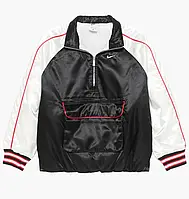 Urbanshop com ua Бомбер чоловічий Nike Sportswear WomenS Oversized Jacket Black/White HF9435-010 РОЗМІРИ