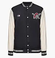Urbanshop com ua Бомбер чоловічий 47 Brand Pittsburgh Pirates Black/Beige 584327JK-FS РОЗМІРИ ЗАПИТУЙТЕ