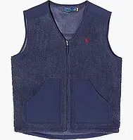 Urbanshop com ua Жилетка чоловіча Polo Ralph Lauren Hi-Pile Fleece Vest Blue 710917546002 РОЗМІРИ ЗАПИТУЙТЕ