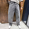 Чоловічі джинси Dime сірі, широкі, оверсайз, скейтерські, у вуличному стилі, фото 2