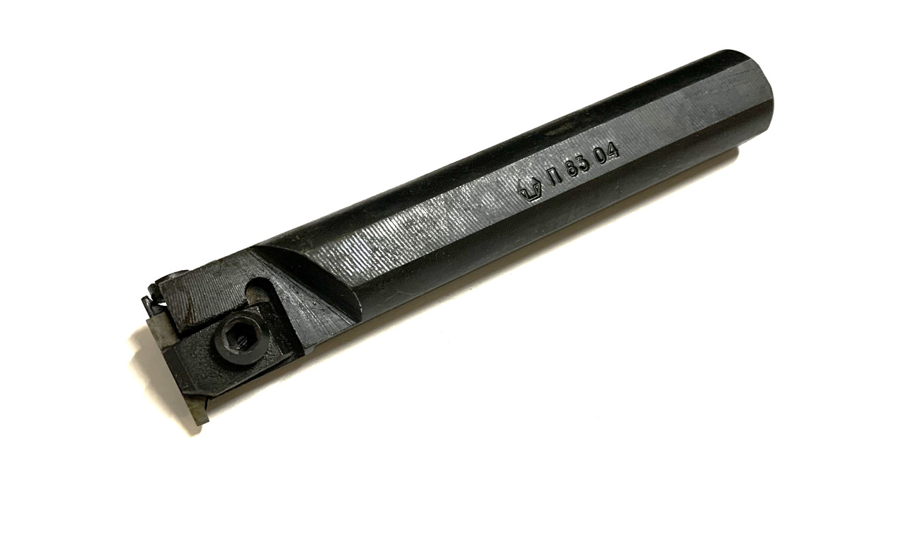 Різець канавковий 32х170мм з механічним кріпленням пластини для проточування внутрішніх прямих канавок. СРСР