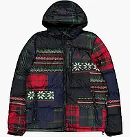 Urbanshop com ua Пуховик чоловічий Polo Ralph Lauren Printed Water-Repellent Down Jacket Patchwork Print