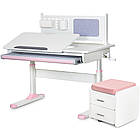 Комплект (S) ErgoKids TH-325 Pink (парта + тумба) (арт.TH-325 + BD C3_PINK)