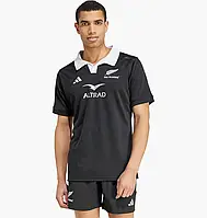 Urbanshop com ua Поло чоловіче Adidas All Blacks Rugby Aeroready Short Sleeve Black IX3112 РОЗМІРИ ЗАПИТУЙТЕ