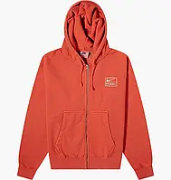 Urbanshop com ua Толстовка унісекс Nike X Stussy Fleece Hoodie Orange FJ9161-642 РОЗМІРИ ЗАПИТУЙТЕ