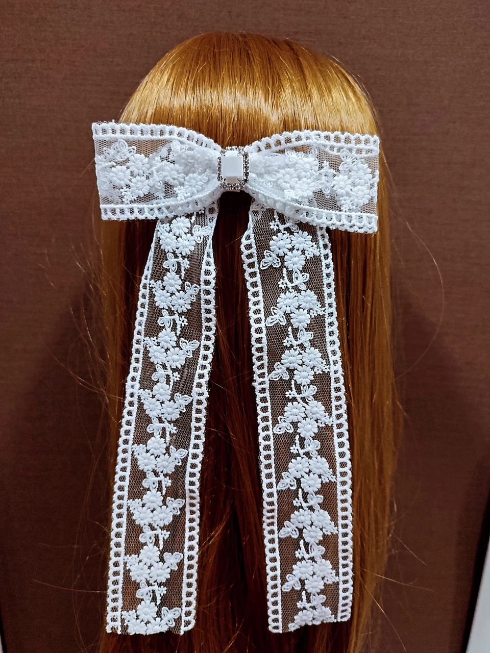 Бант шкільний 13*25 см заколка або резинка Бантик і школу на перше вересня Шкільні бантики заколки, фото 1