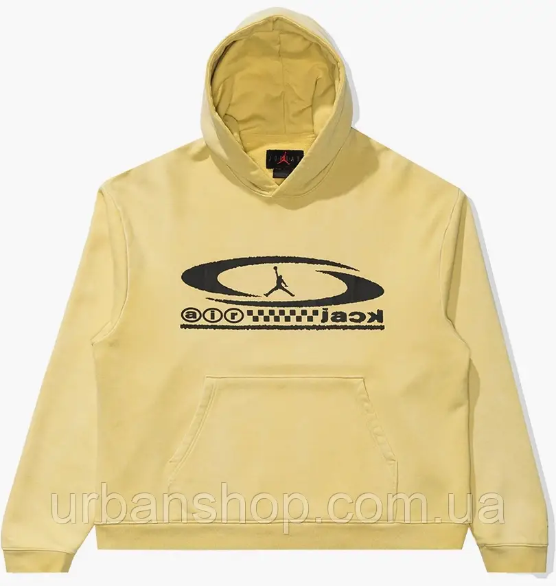 Urbanshop com ua Худі чоловіче Air Jordan X Travis Scott Pullover Hoody Yellow FQ7821-308 РОЗМІРИ ЗАПИТУЙТЕ