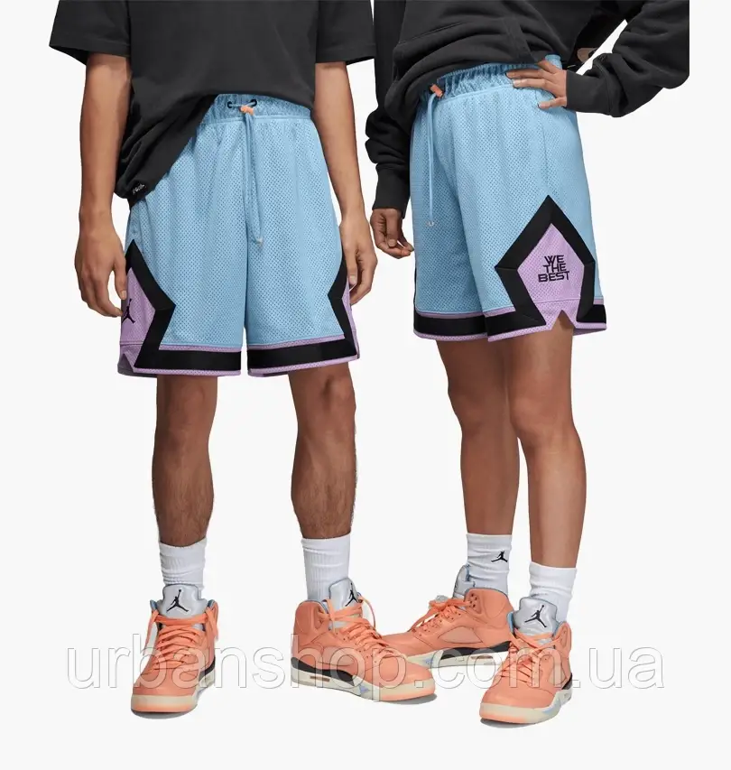 Urbanshop com ua Шорти чоловічі Air Jordan Shorts X Dj Khaled Light Blue DV7491-472 РОЗМІРИ ЗАПИТУЙТЕ