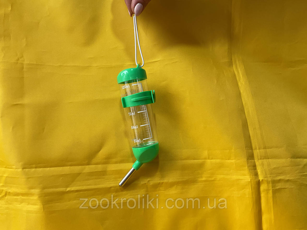Поїлка для гризунів 125ml, фото 1