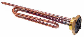 ТЕН бойлера Thermowatt 2 кВт L276 мм 1-1/4" (мідний, вузький)