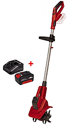 Потужний культиватор акумуляторний Einhell GE-CR 18/20 Li E Solo : 18V, 4.0 Ah з АКБ + ЗП
