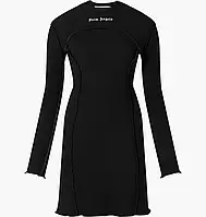 Urbanshop com ua Плаття жіноче Palm Angels Logo Rib Mini Dress Black PWDH004F23FAB0011003 РОЗМІРИ ЗАПИТУЙТЕ