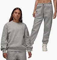 Urbanshop com ua Спортивний костюм жіночий Air Jordan Brkln Flc Crew Grey FV7074-063__FV7077-063 РОЗМІРИ