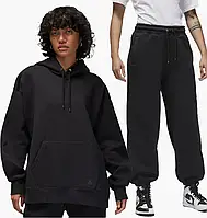 Urbanshop com ua Спортивний костюм жіночий Air Jordan Flight Fleece Hoodie Black Black FB5110-010__FB5113-010