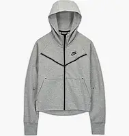 Urbanshop com ua Толстовка жіноча Nike Nsw Tech Fleece Windrunner Hoodie Full-Zip Grey CW4298-063 РОЗМІРИ