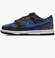 Urbanshop com ua Кросівки дитячі Nike Dunk Low Midnight Navy Black/Blue DH9765-402 РОЗМІРИ ЗАПИТУЙТЕ