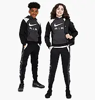 Urbanshop com ua Спортивний костюм дитячий Nike Air Po Black FZ4955-060__FZ5004-010 РОЗМІРИ ЗАПИТУЙТЕ