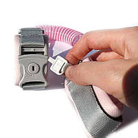 Батьківський браслет рожевий довжина 1.5м замок на ключику в кор 13*5*22см (Z 999-603), фото 4