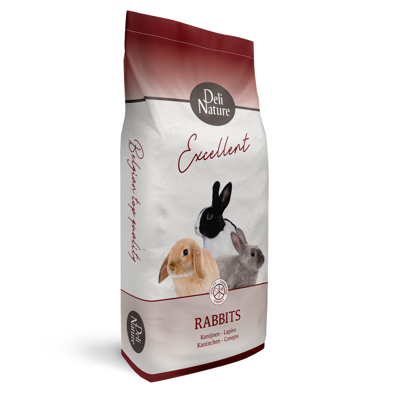 Повнораціонний беззерновий преміум корм для кроликів Deli Nature Premium RABBITS GRAINFREE 12,5кг, фото 1