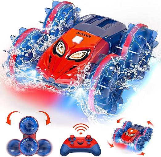 Машинка з дистанційним керуванням MYDOVA, повнопривідна іграшкова трюкова, всюдихідна, поворот на 360°, фото 1