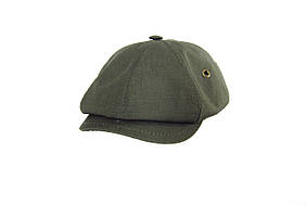 Кепка чоловіча восьмиклінка хуліганка літня хакі, олива ріп-стоп  DAVANI 00649