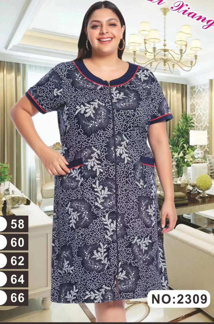 Жіночі батальні халати на змійці, фото 1