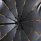 Парасоля автомат однотонна Ксіомі 12 спиць — компактна, водостійка, універсальна, фото 2