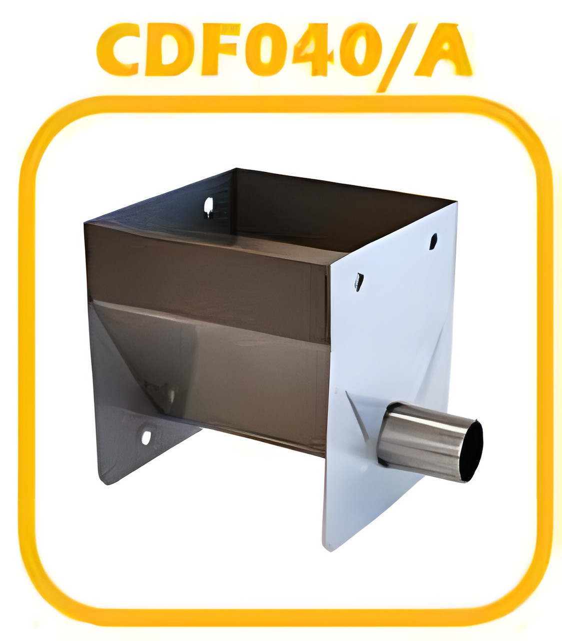 Металевий піддон, комплектуючі до приймального бункера 60 л, CDF040-A, фото 1