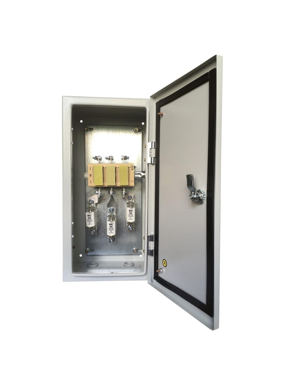 Ящик з перекідним рубильником і запобіжниками ЯПРП-100 IP54, фото 1