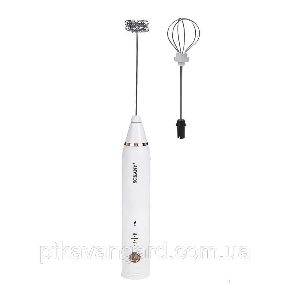 Капучинатор для молока Sokany SK-201A білий, фото 1