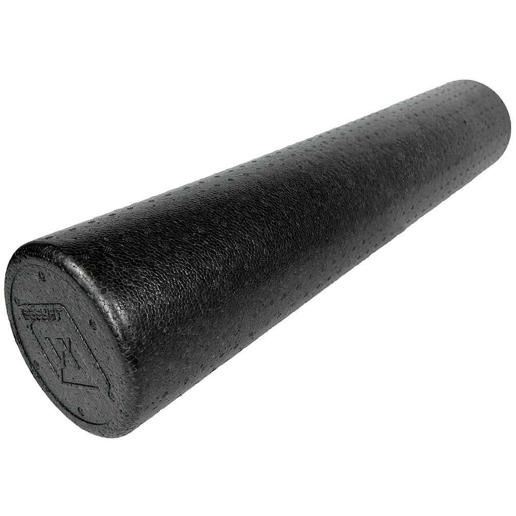 Масажний ролик EasyFit EF-2037, EPP-піна, чорний, 60×14.5 см - для йоги, фітнесу, реабілітації, фото 1