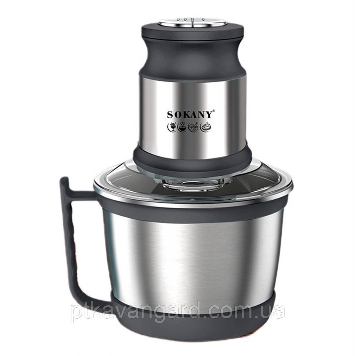 Чопер подрібнювач Sokany SK7027SS на 3 літри 800 Вт SK7027SS, фото 1