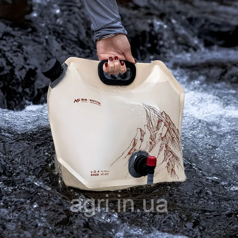 Каністра для води, 8л, з краном