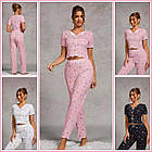 Жіночі піжами №С0522 Чорний, фото 6