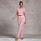 Жіночі піжами №С0522 Чорний, фото 2